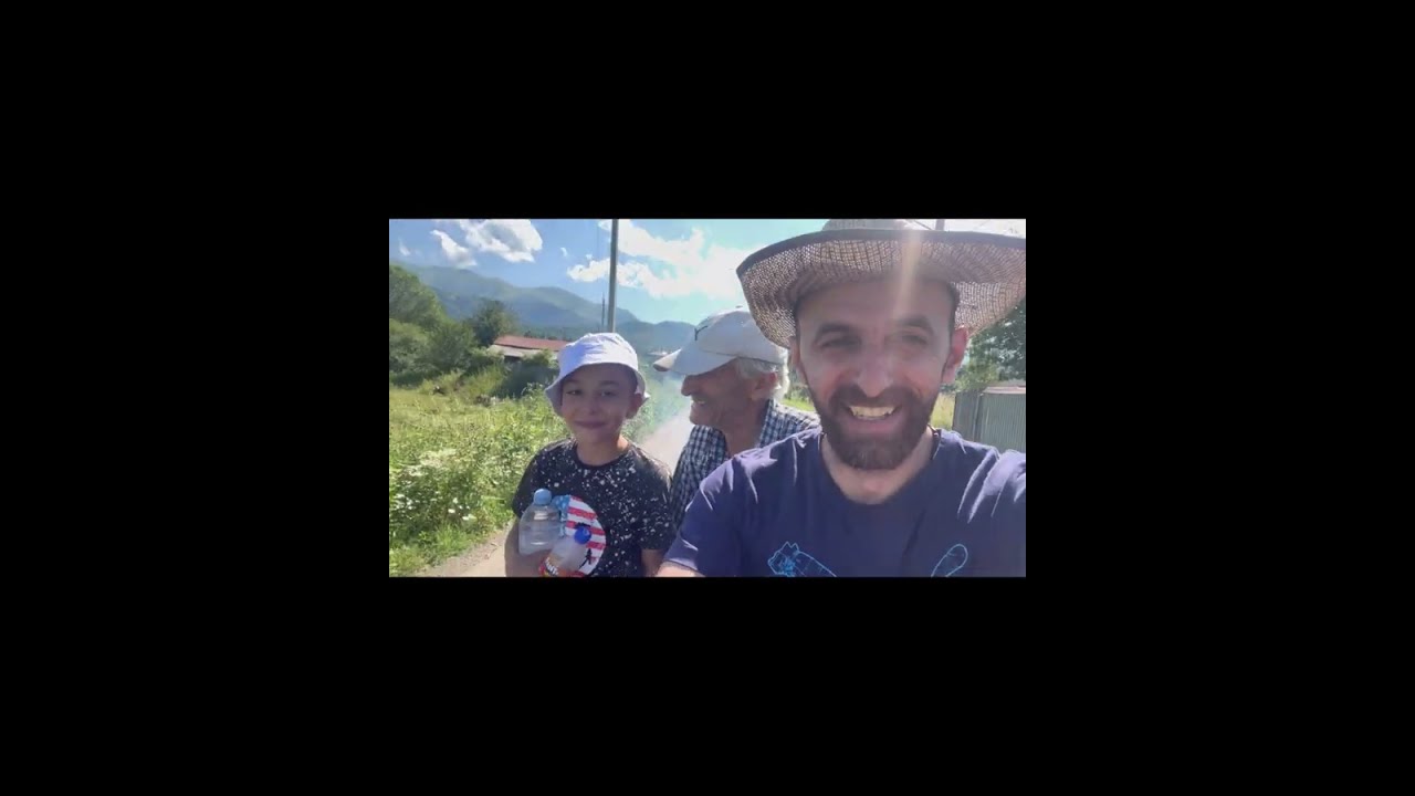 Грузия. Цихисджвари 07.2024 косим траву.😜