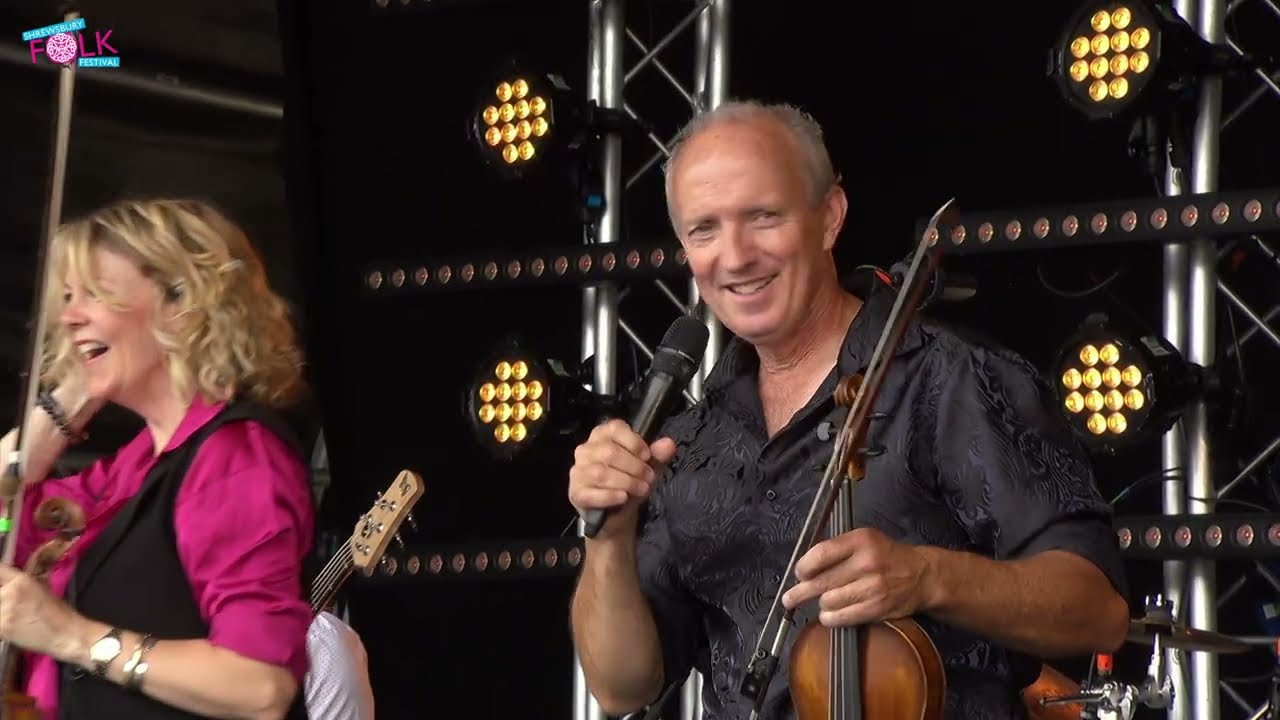 Natalie MacMaster and Donnell Leahy at Shrewsbury Folk Festival 2025