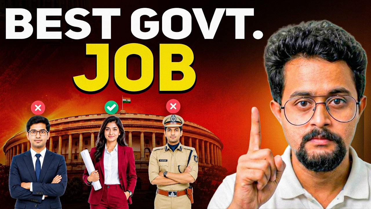 India's BEST Government Job? (It's NOT IAS)