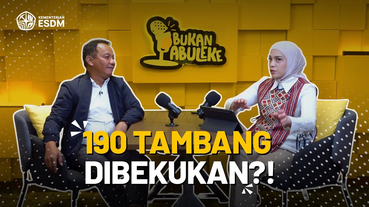 190 TAMBANG DIBEKUKAN -  Dirjen Minerba Tri Winarno