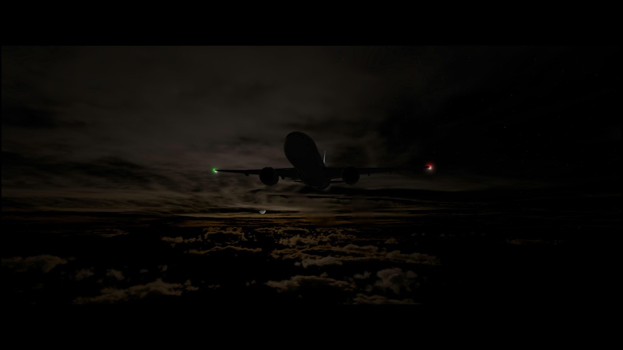 Mon plus long vol de nuit sous X-Plane et encore des surprises !