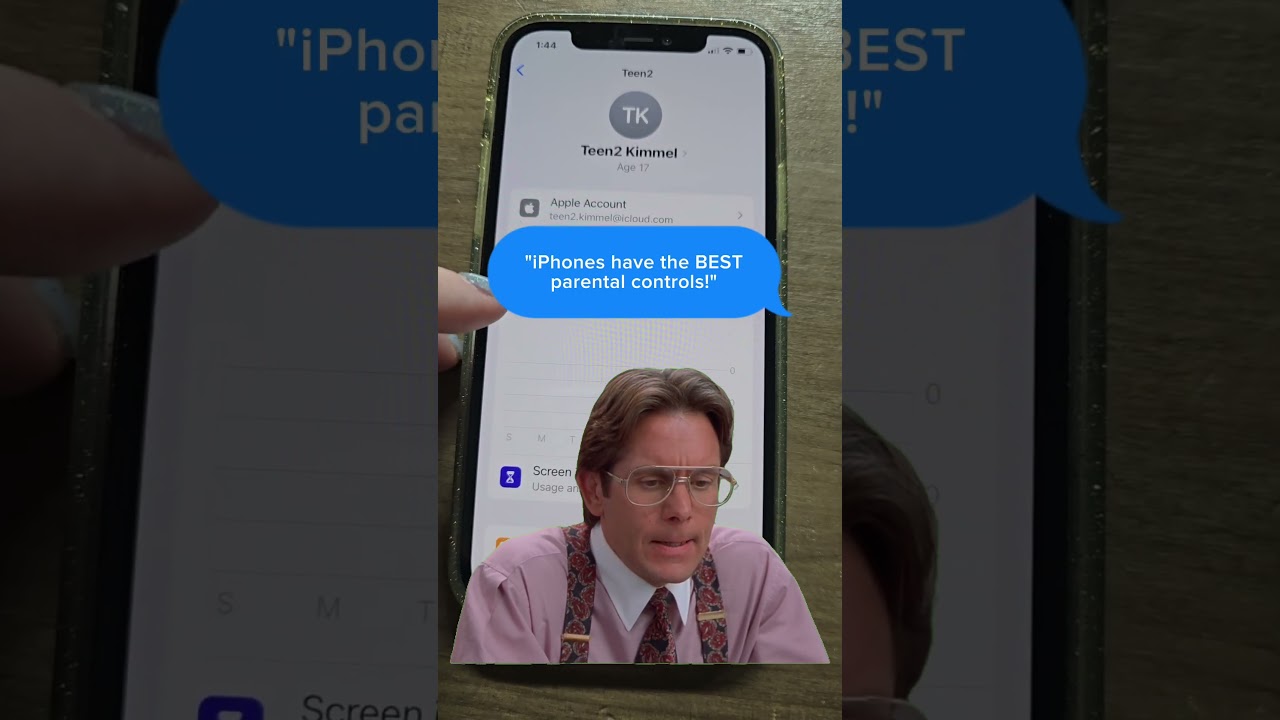 IPhone parental controls aren't great.
