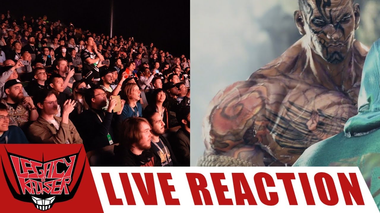 GANRYU AND FAHKUMRAM IN TEKKEN 7 LIVE CROWD REACTION!!!