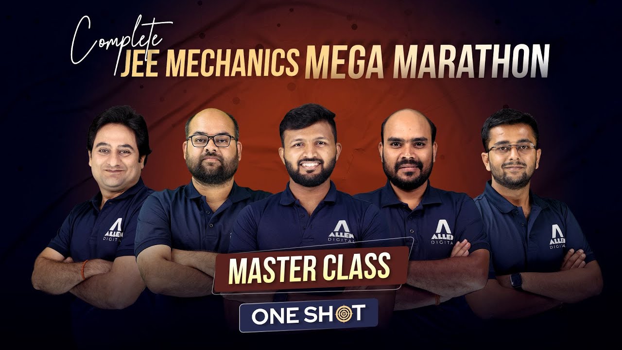Complete JEE Mechanics - All Concepts & Tricks in One Shot | JEE Main 2024 | 
