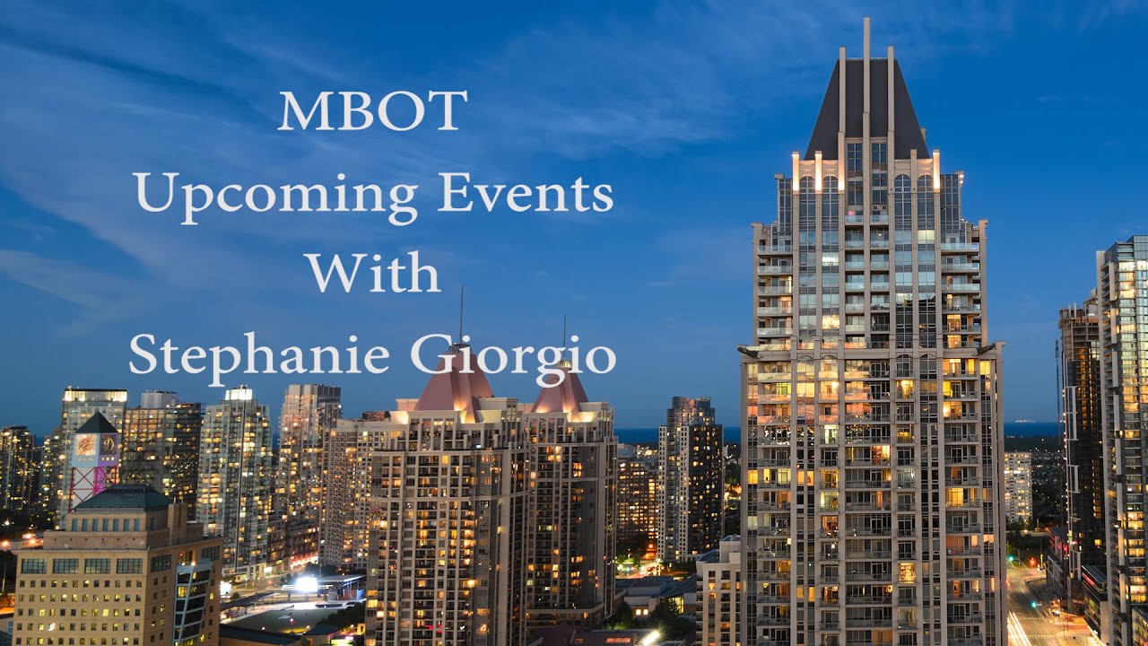 May 19th, 2021 | Upcoming Events | MBOT TV