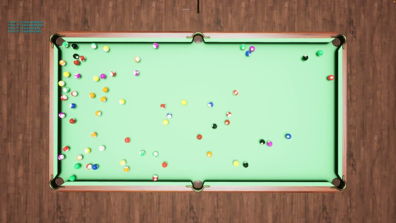 [Unreal] BilliardGameFramework - Game For Crazy