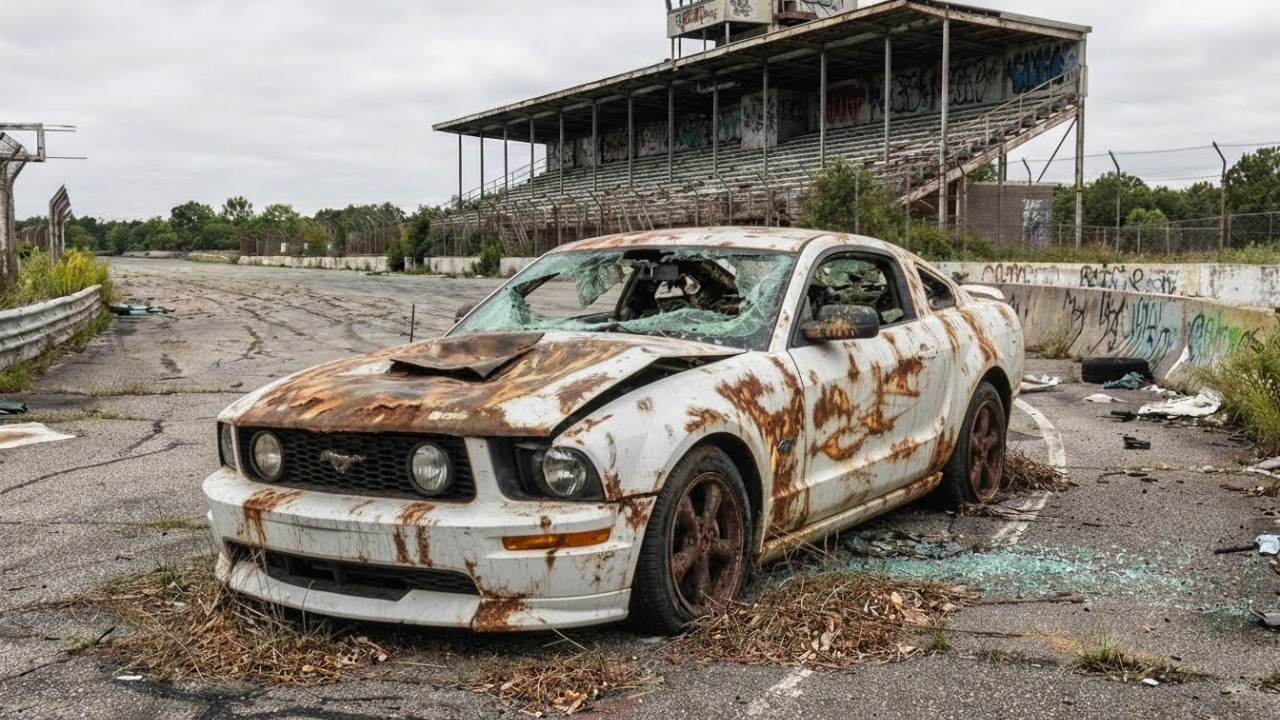ASMR Car Restoration! Full Restoration of a Ford Mustang GT 2005 from Total Disrepair to New