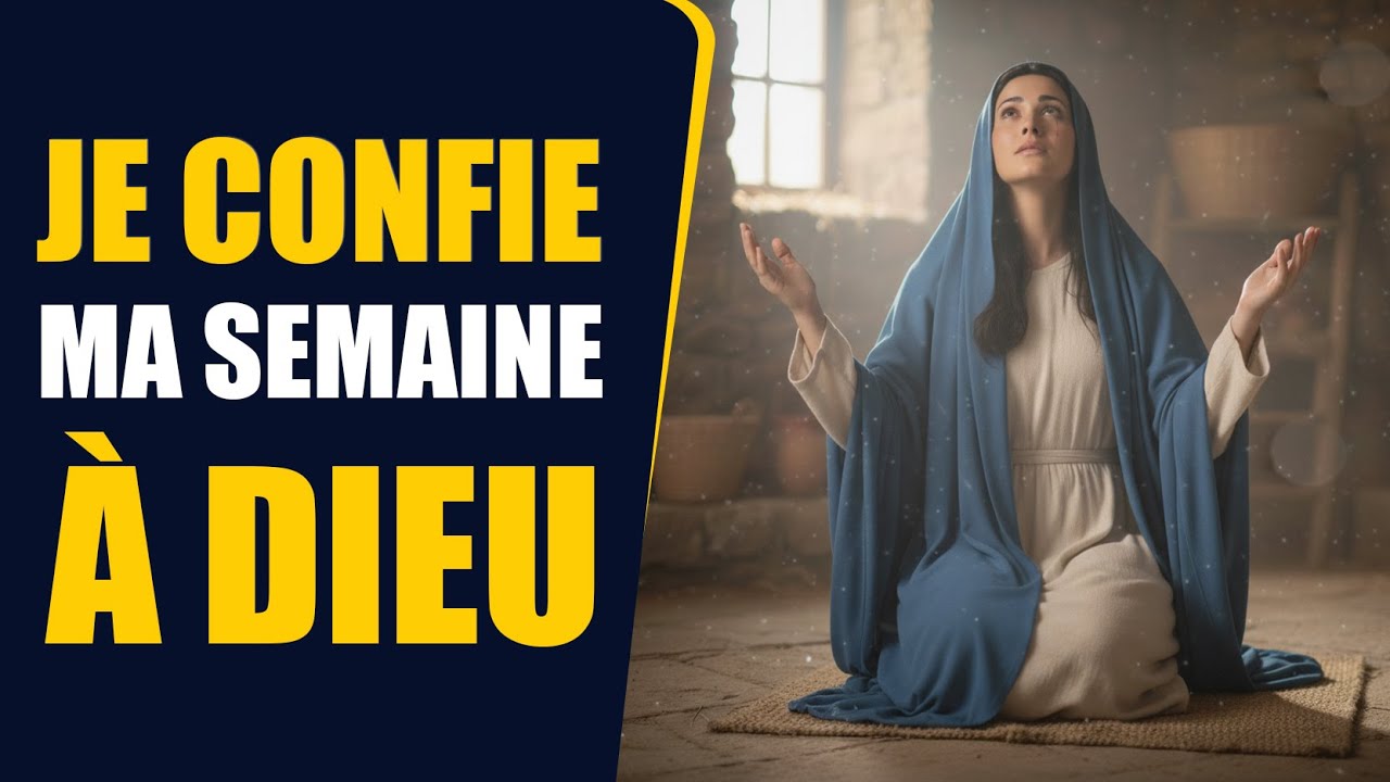JE CONFIE MA SEMAINE À DIEU | ADORATION POUR LA NOUVELLE SEMAINE