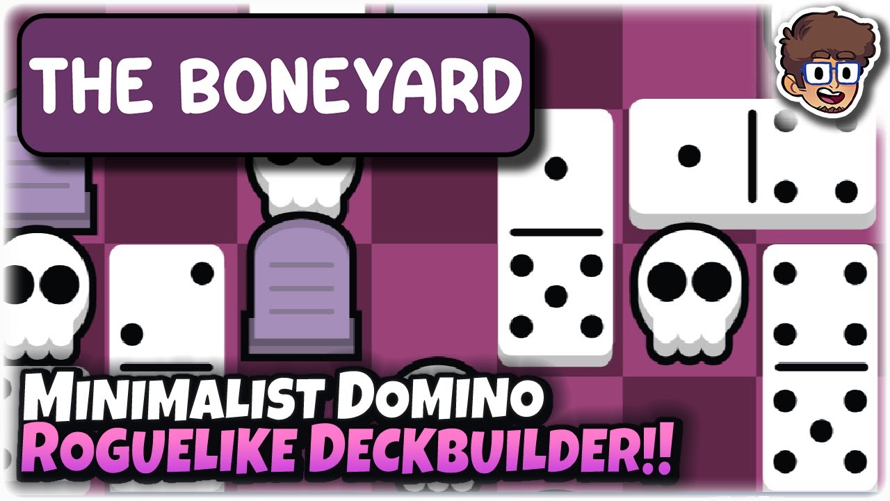 Great Minimalist Domino Roguelike Deckbuilder!! | Let's Try The Boneyard