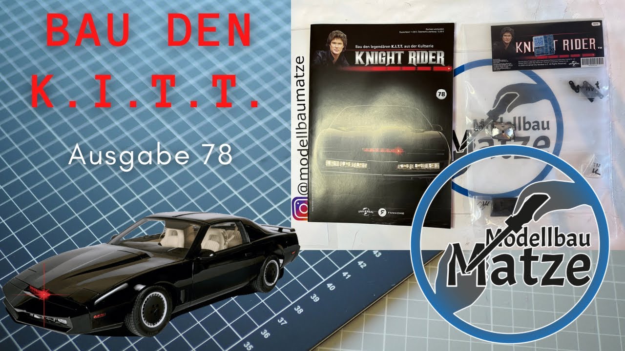 Bau den K.I.T.T. - Ausgabe 78 - Fanhome / DeAgostini (Knight Rider)