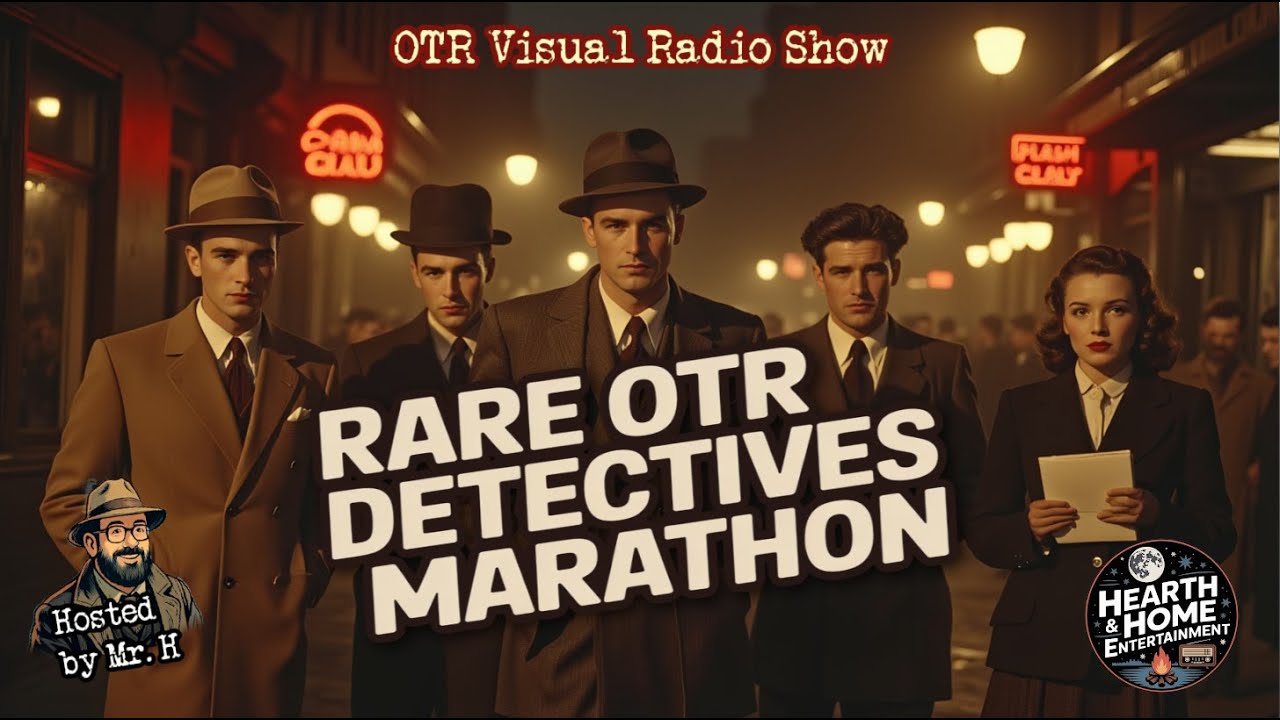 Rare OTR Detectives Marathon | Shayne, Craig, Flashgun Casey, Box 13, Night Beat