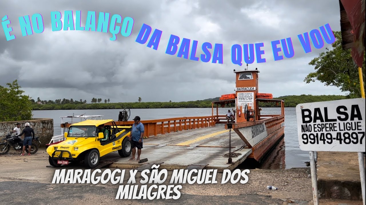ROTA MARAGOGI A SÃO MIGUEL DOS MILAGRES