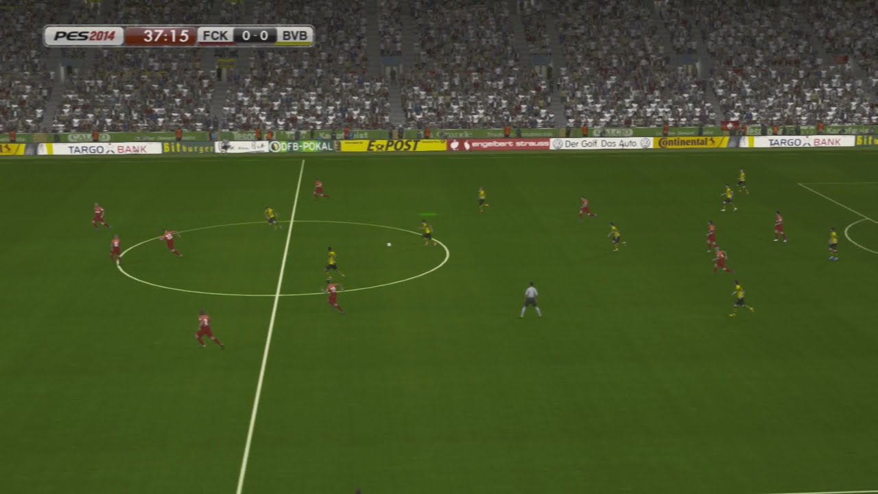 PES 14 Gameplay The most realistic football game EVER MADE!!