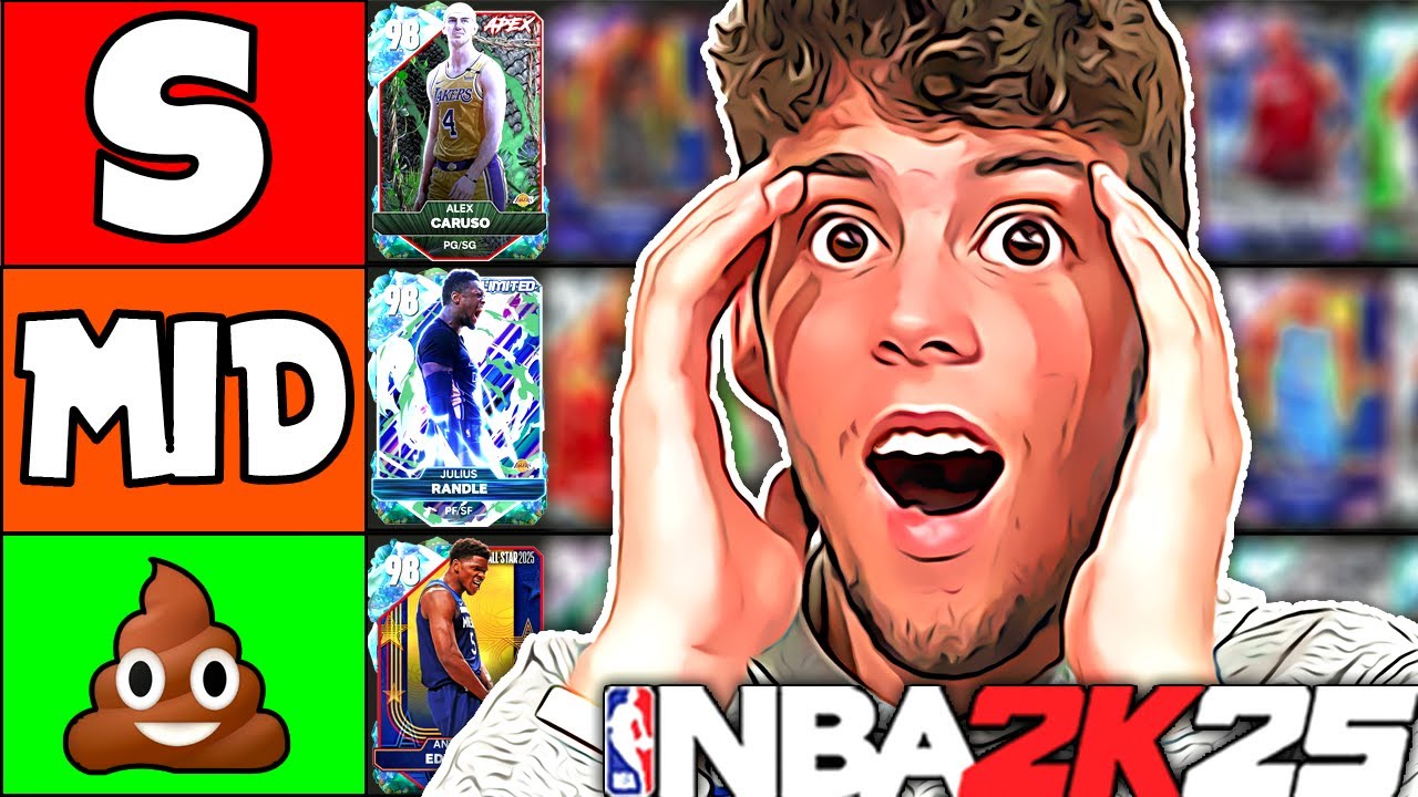 BEST GALAXY OPALS TIER LIST! NBA 2K25 MyTEAM