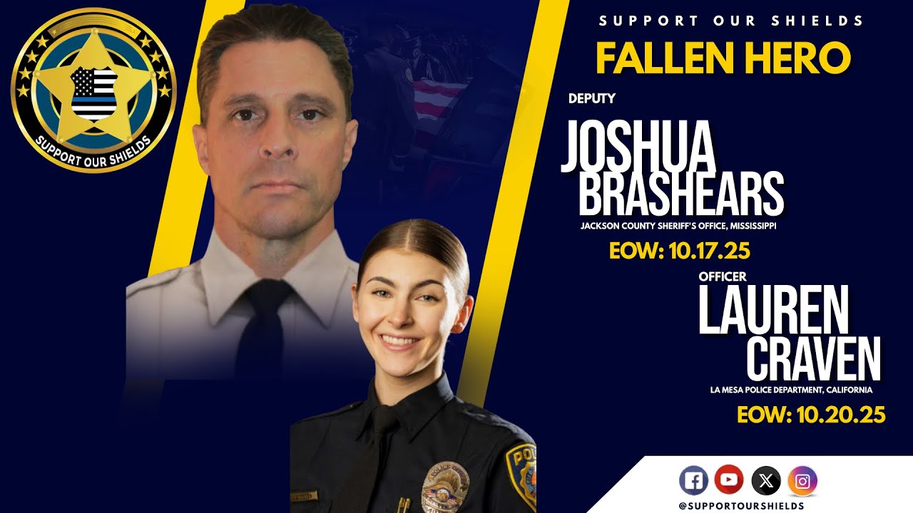 Faith, Duty, and Ultimate Sacrifice | Remembering Deputy Brashears & Officer Craven