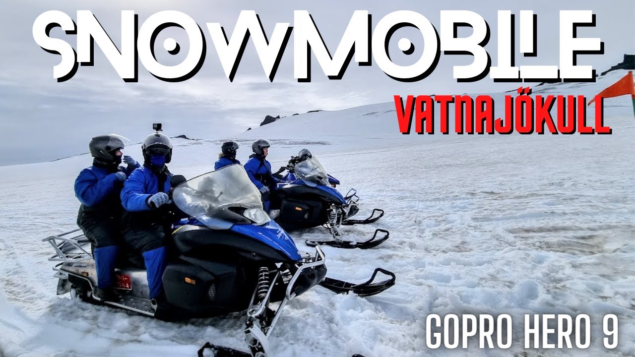 Vatnajökull Glacier Snowmobile Tour | Iceland | GoPro Hero 9