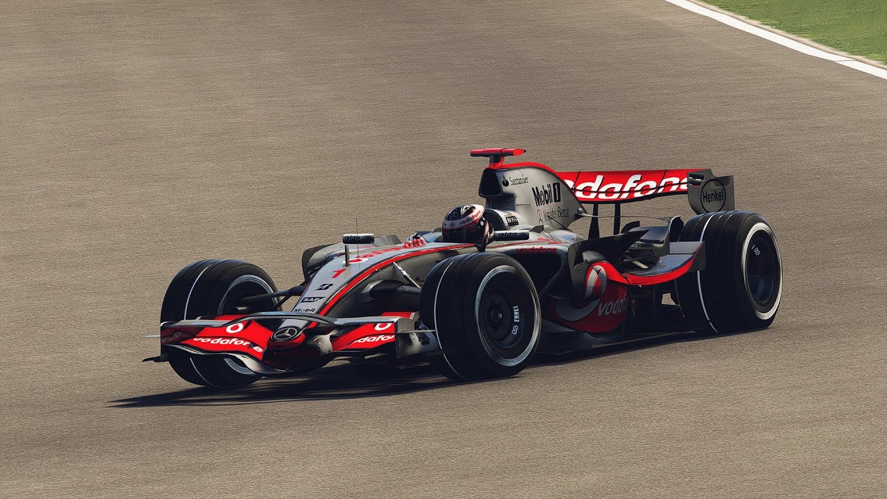 Assetto Corsa F1 2007 McLaren MP4/22 V8 at Spa Francorchamps / Belgium