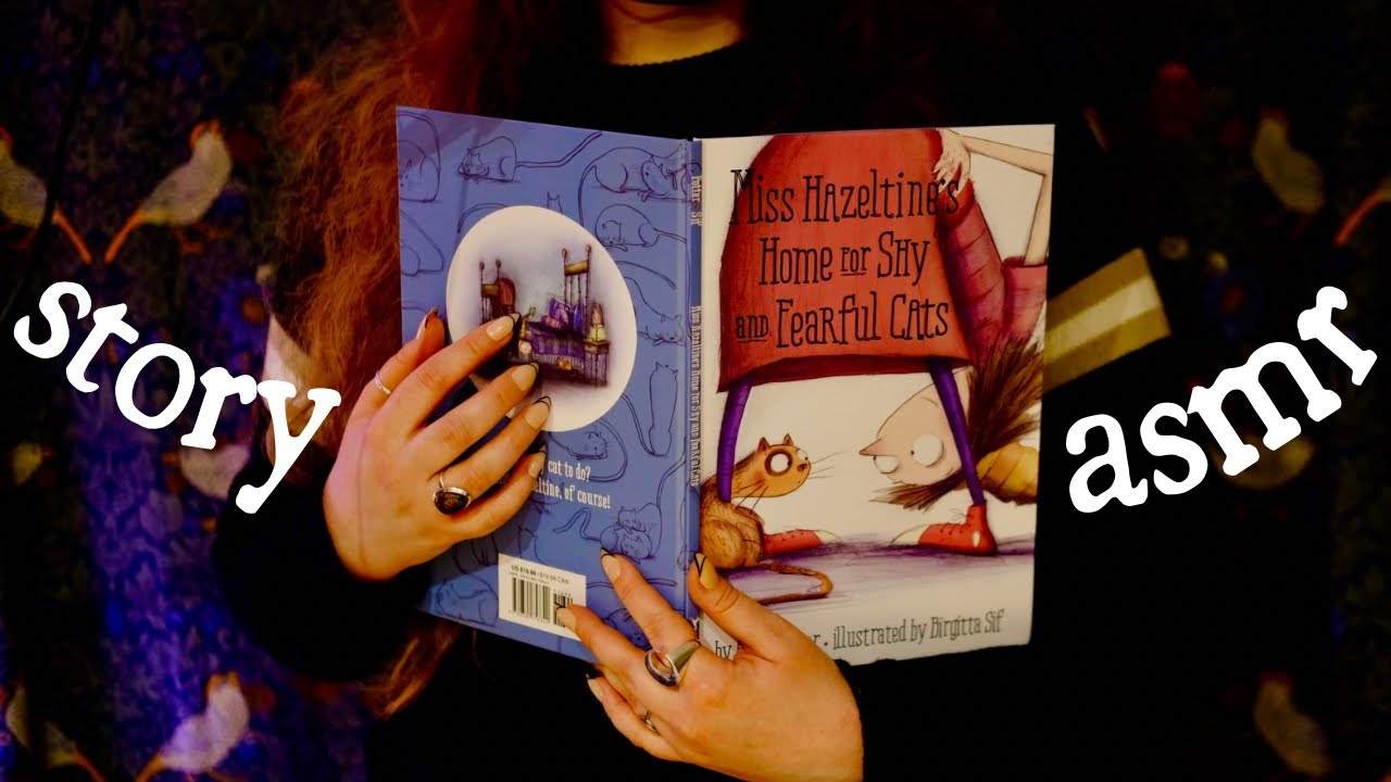 ASMR 💤 A Witch Reads You To Sleep 💤 (whispered reading, page-turning, smoothing)