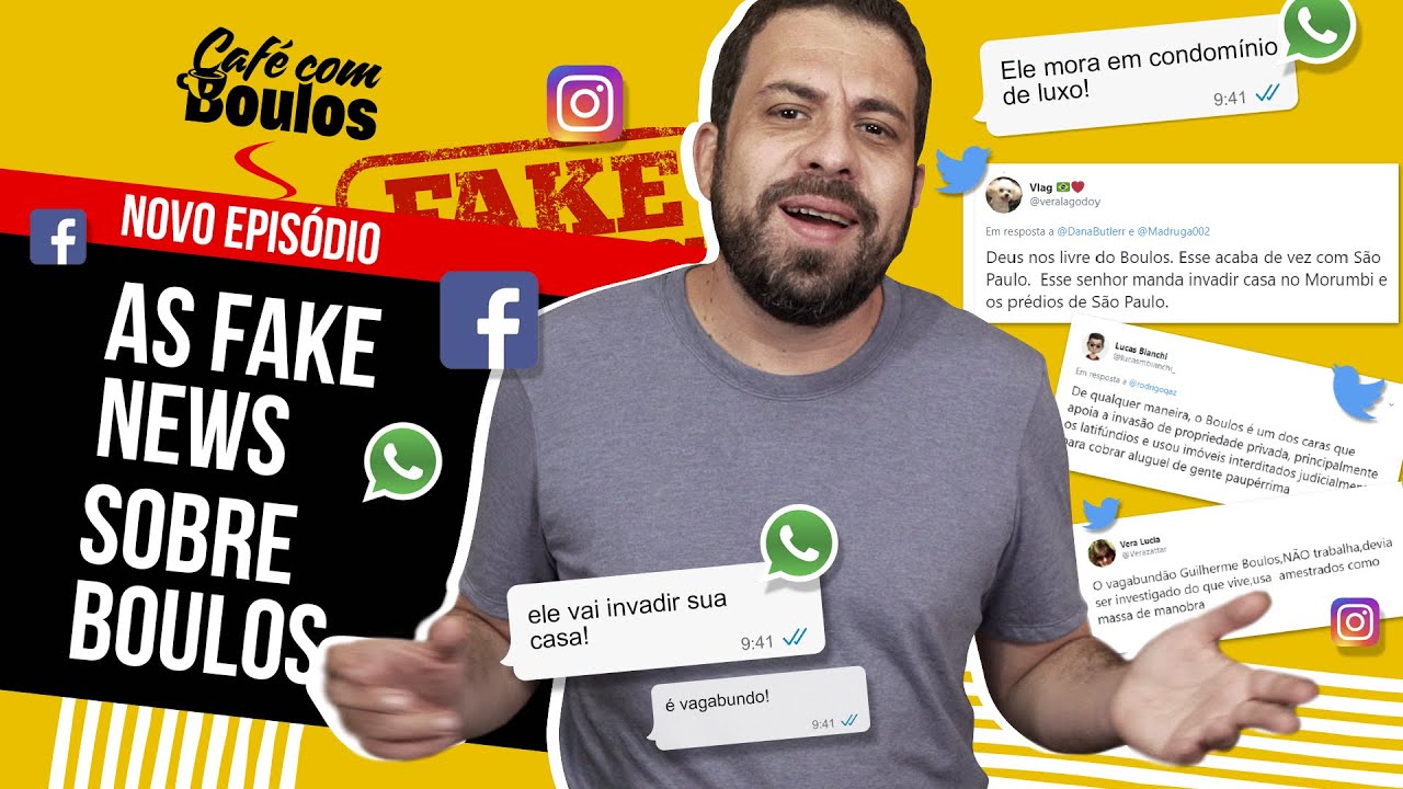 As Fake News sobre Boulos | Café Com Boulos