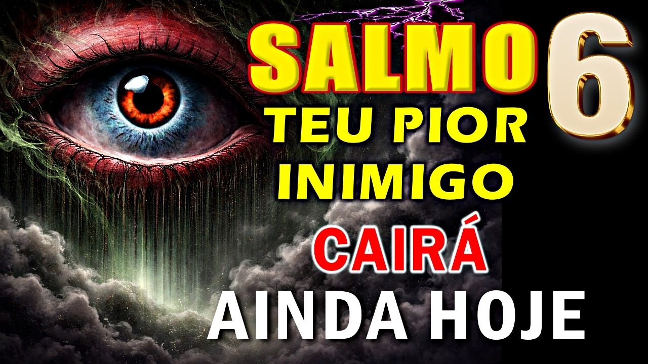 🛑SALMO 6 PODEROSO: QUEBRA MALDI&Ccedil;&Otilde;ES, BRUXARIAS E TODO MAL AGORA 🙏