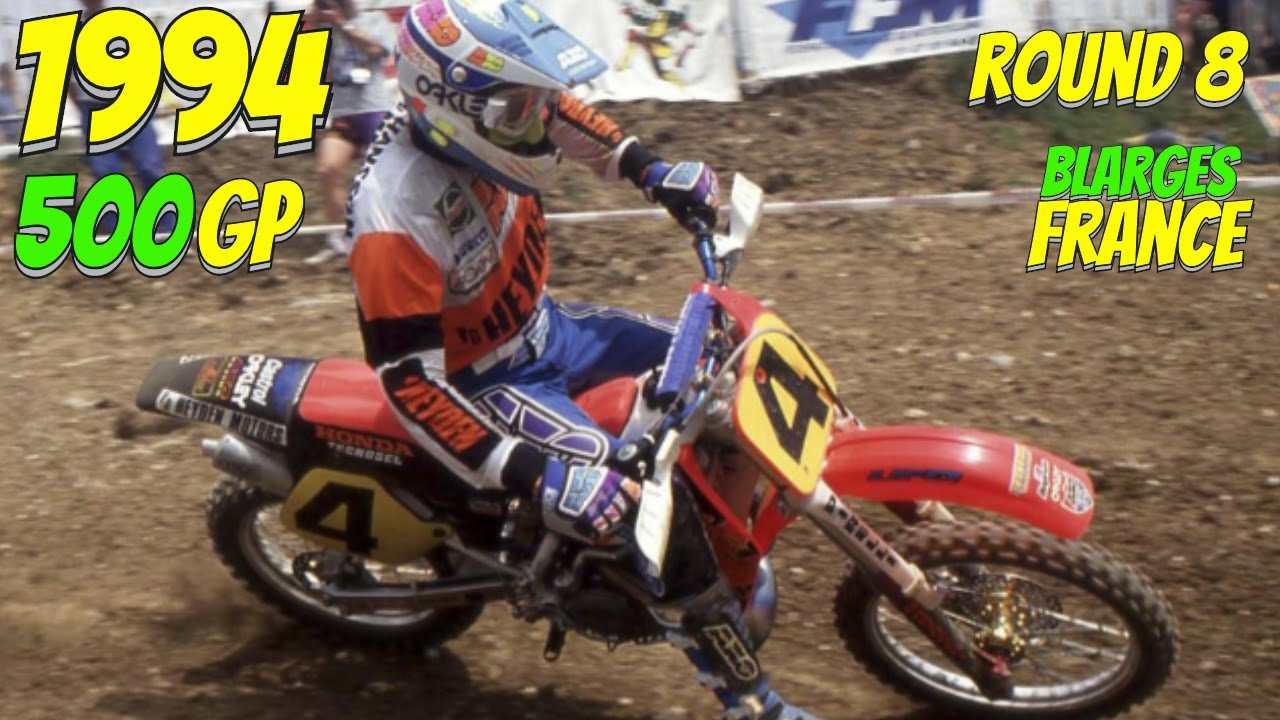 1994 MOTOCROSS 500 GP - FRANCE, ROUND 8 - MXGP