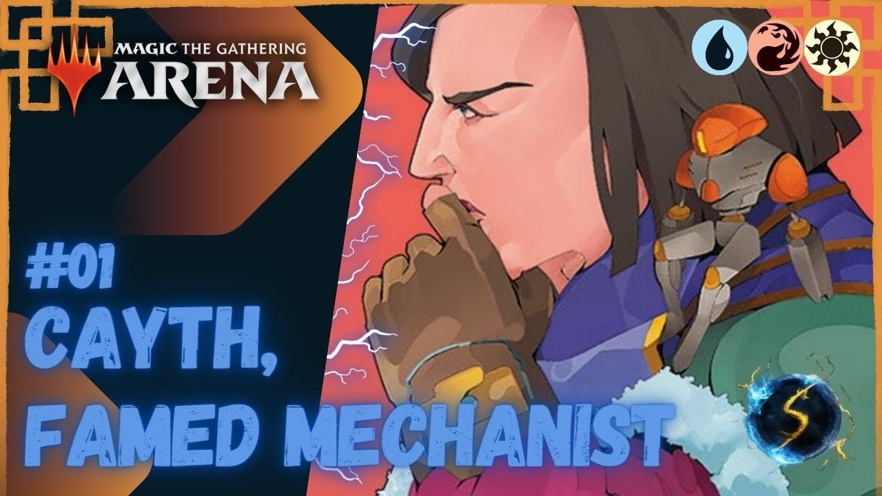 It's Showtime: Cayth, Famed Mechanist 💧🔥☀️ #01 - MTG Arena - Historic Brawl