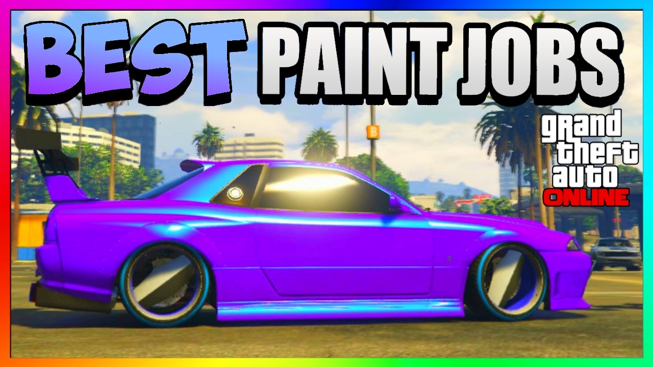 GTA 5 Online - Best RARE Paint Jobs & SEXY Car Color Schemes - Purple Grape! (GTA 5 Paint Jobs 2025)