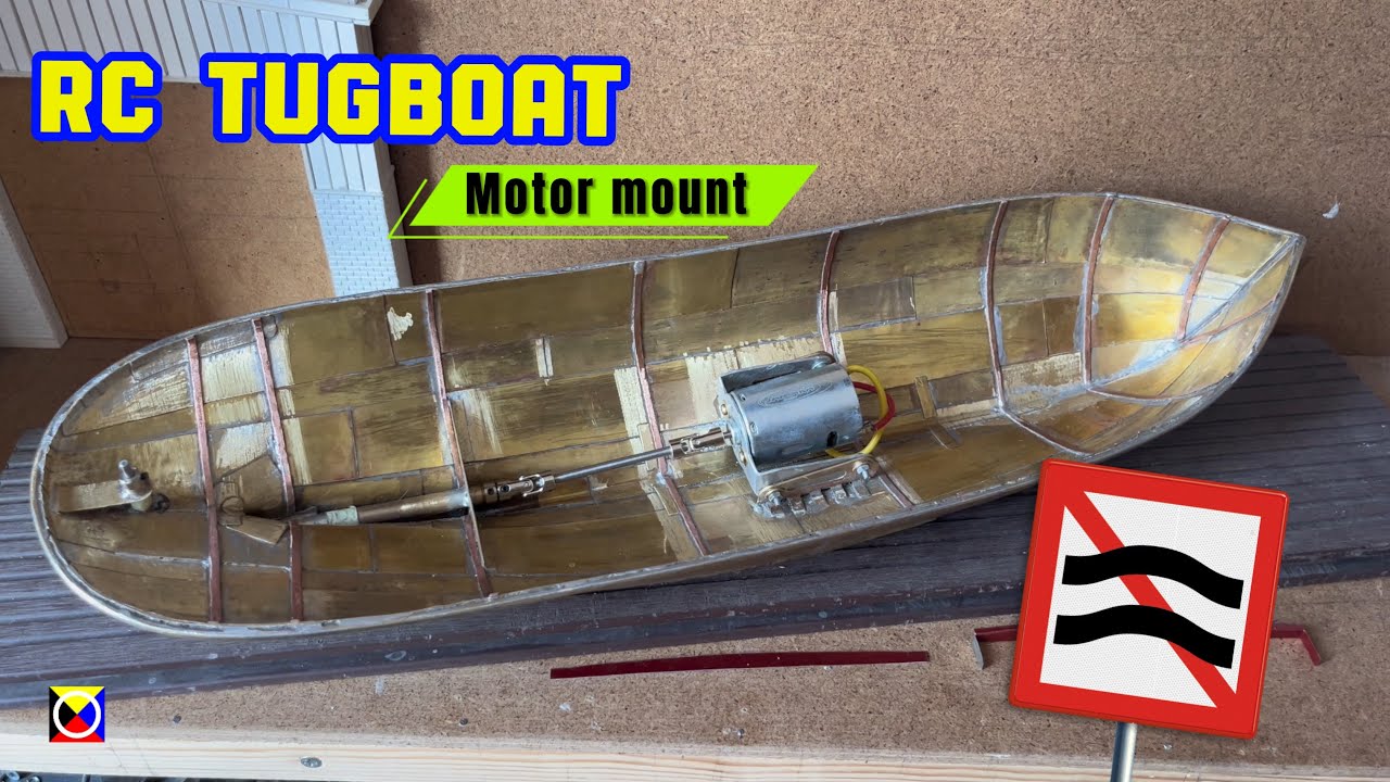 Rc tugboat (……….) full metal scratch build Ep. 15