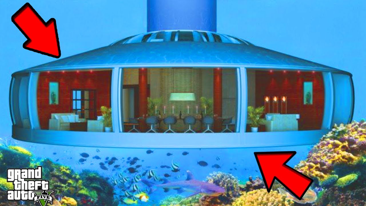 ACCÉDER UNE MAISON CACHÉE SOUS L'EAU BUG GTA 5 !