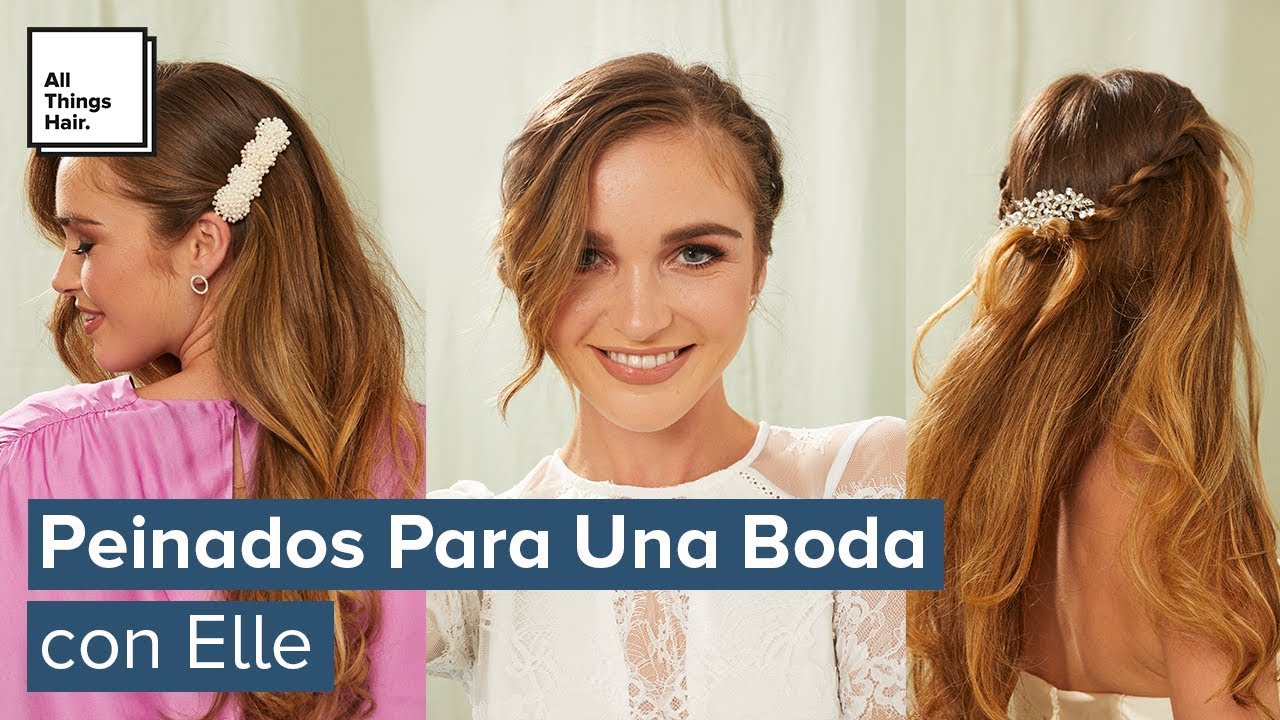 3 Peinados con ondas para boda de invierno