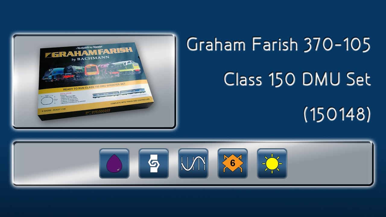 Opening the Class 150 N Gauge Starter Set by Graham Farish