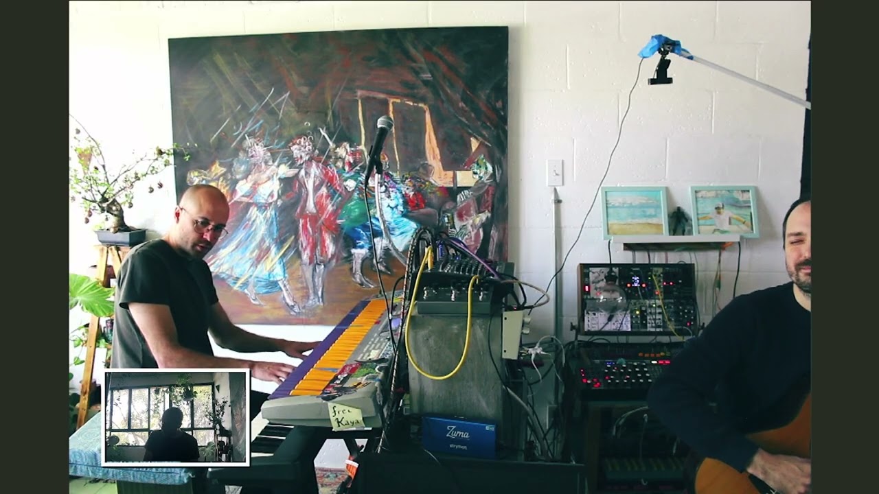 Full ambient improvisation with Enríque Bojorquez: 