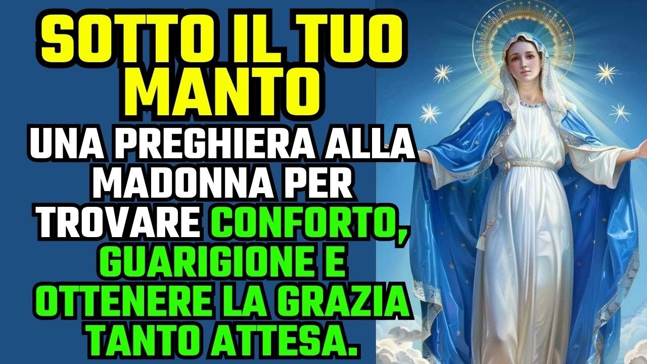 🔴 🔥 MADONNA MIRACOLOSA: UNA PREGHIERA SEGRETA PER UNA GRAZIA URGENTE 🔴