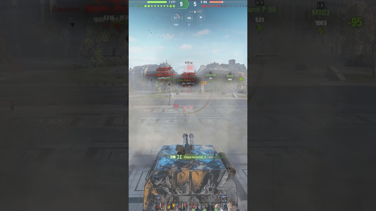 ISU 122 2 WoT - Nowhere without AIM))) #shorts  #wargaming #wot #worldoftanks #gaming #epic