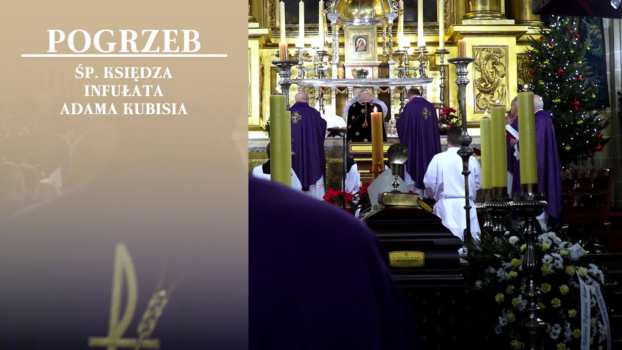 Pogrzeb śp. ks. inf. Adama Kubisia