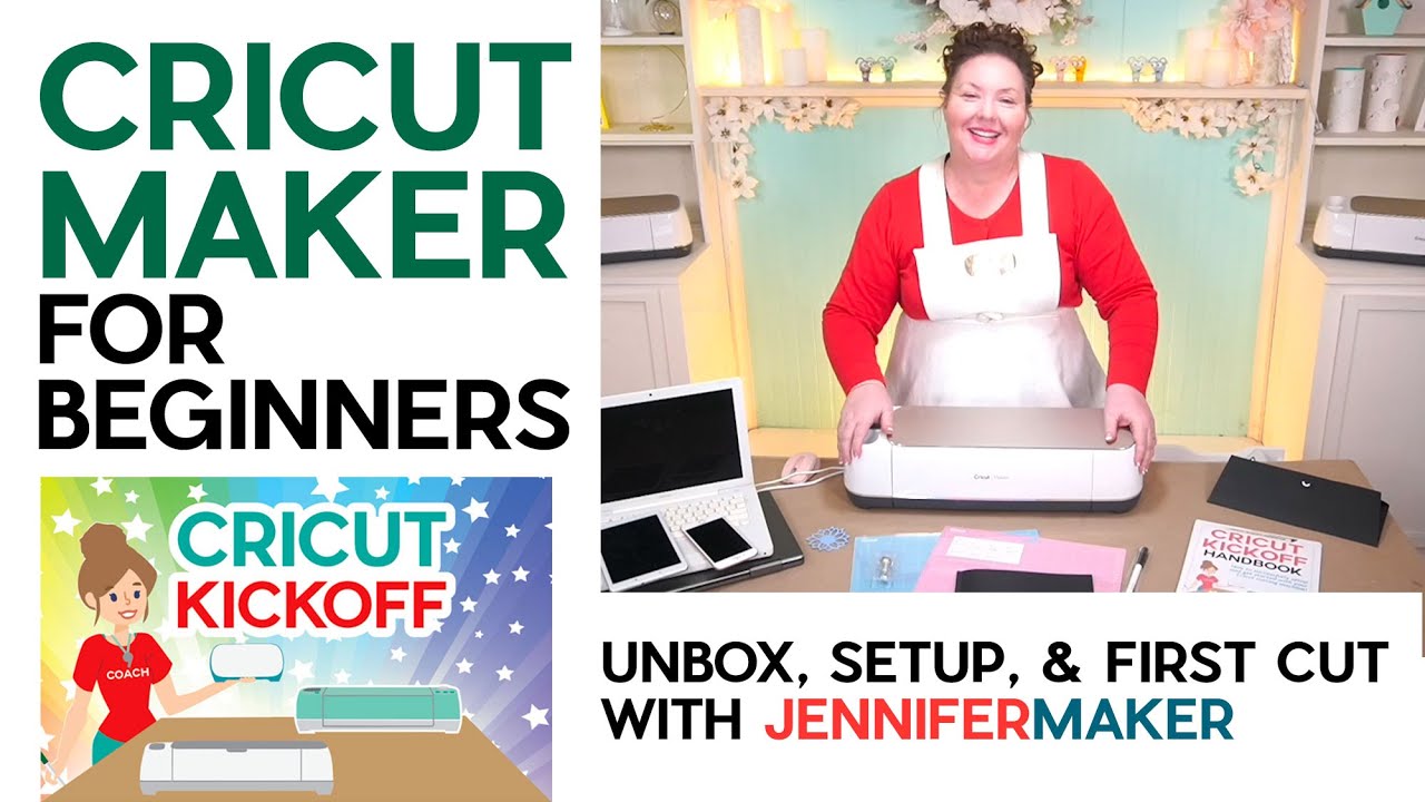 Cricut Maker для начинающих: распаковка, настройка и первый разрез * Начало работы с Cricut: Урок 1