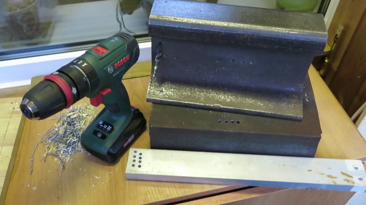 BOSCH: свёрла - HSS-R; HSS PointTeQ; HSS-TiN; Impact Control & сверлим алюминий; швеллер; рельс