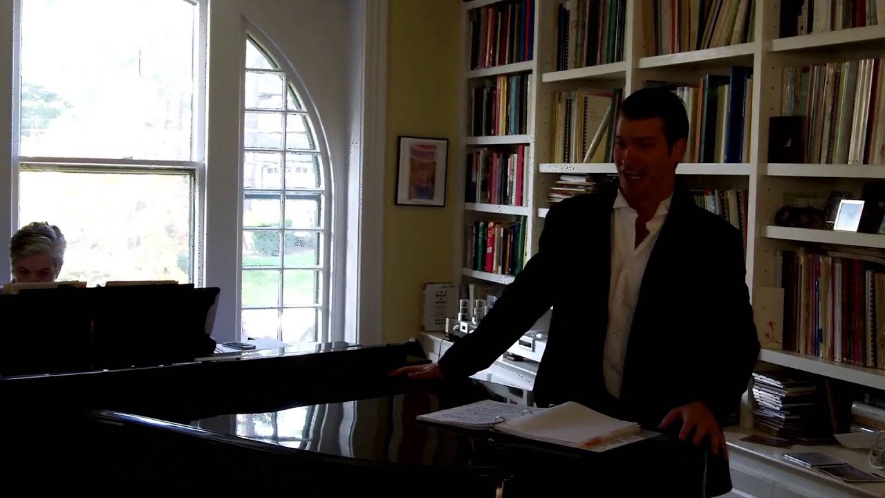 Michael Adams and Laura Ward in the Clown Song