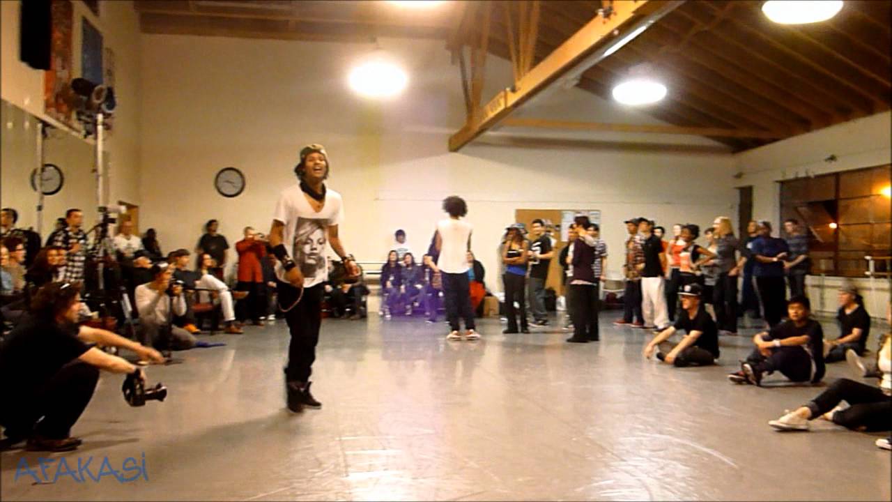 Les Twins &+ Emmyliah @ San Francisco workshop April 2012
