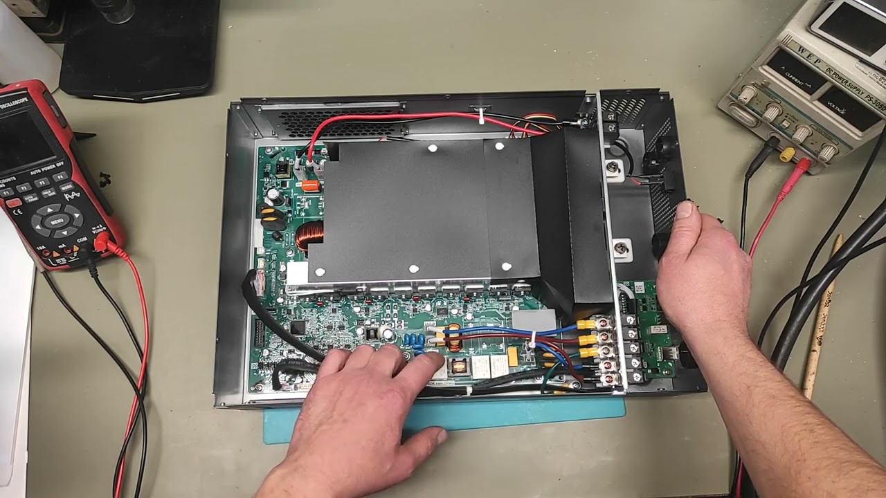 Inwerter off-grid 24V Jsdsolar dziwne zachowanie + test dużego obciążenia.