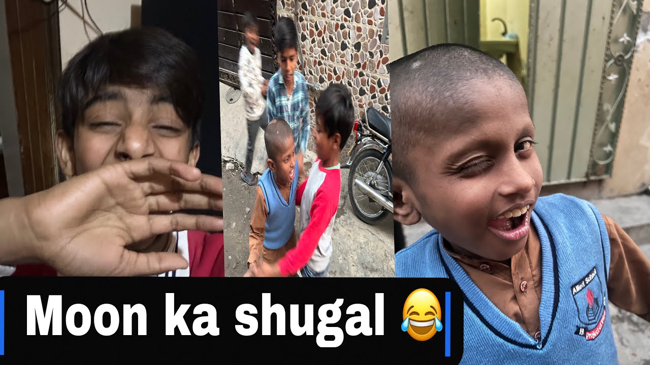 Moon ki Acting full shugal 😂 And Level 