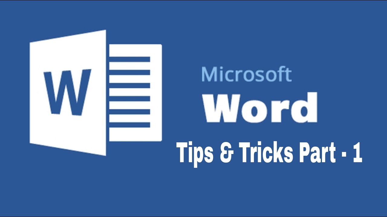 Ms Word Tips And Tricks | Part - 1 | Tamil | Microsoft Office Word Tips & Tricks In Tamil Part - 1 |