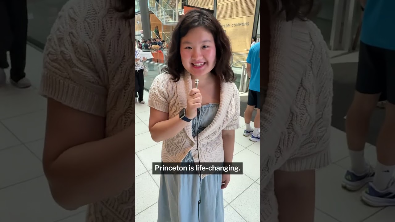 Princeton University Class of 2029 fills in the blank