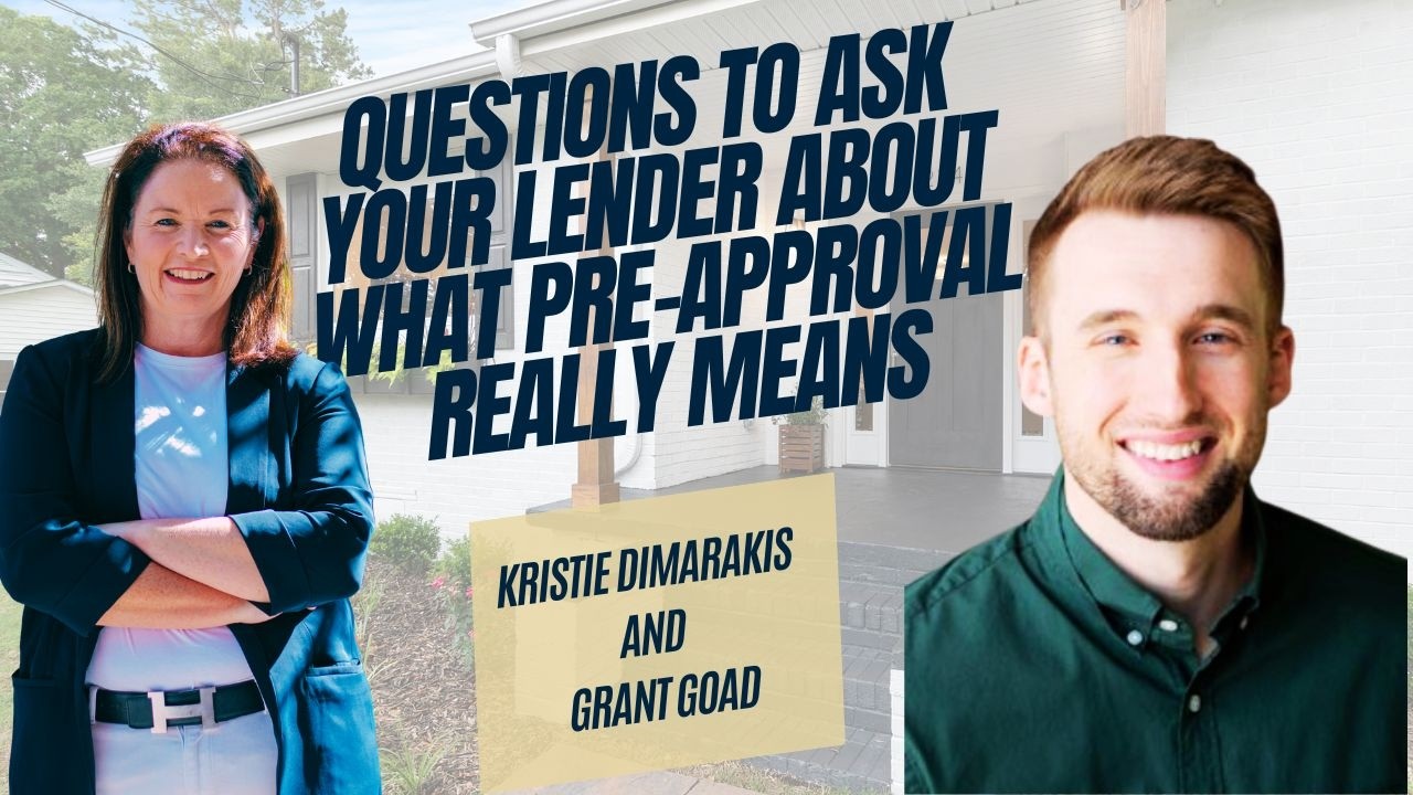 Questions to Ask Your Lender About What Pre-Approval Really Means