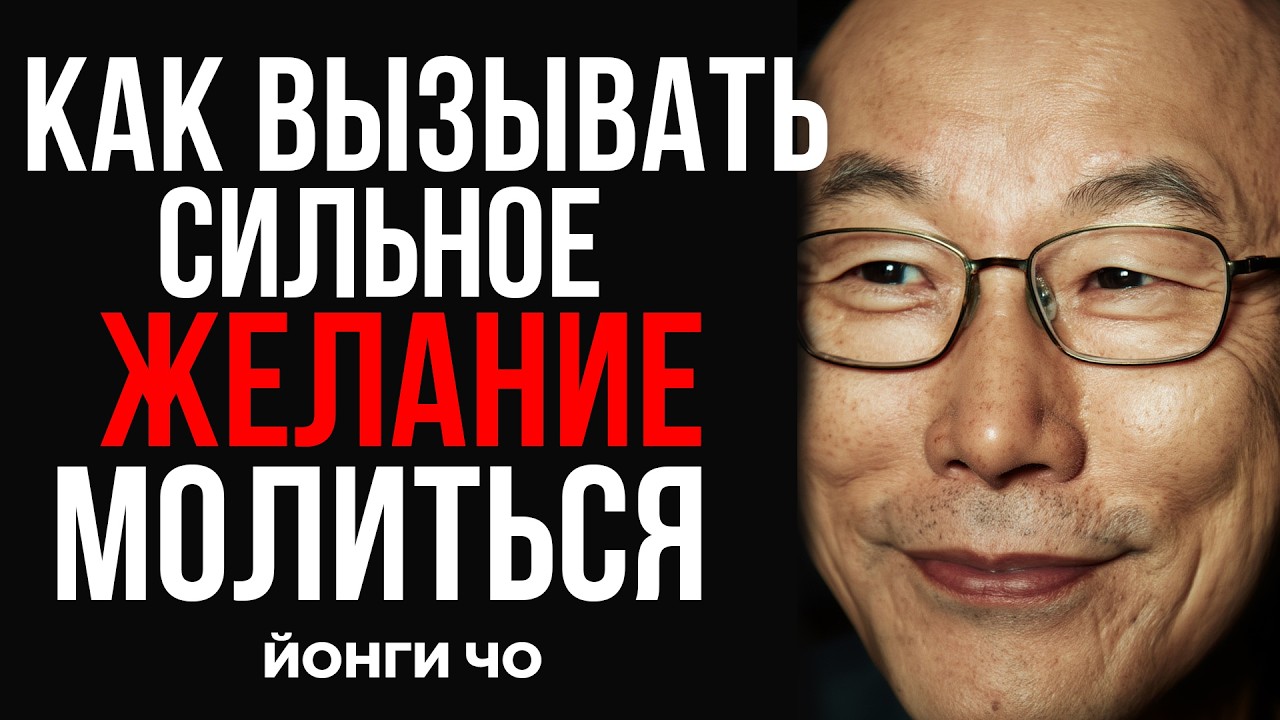 Как вызвать сильное желание Молиться (Четвертое Измерение) Дэвид Йонги Чо