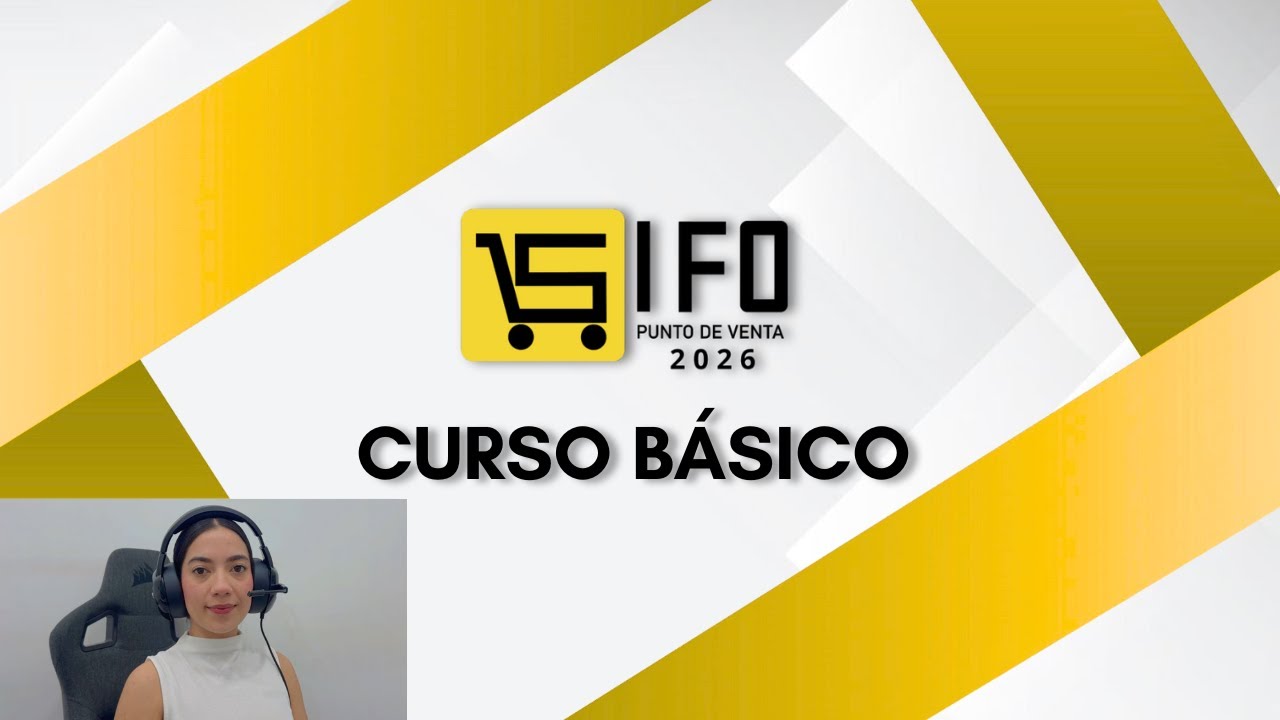 Curso Básico 2026 de SIFO 🟡 Punto de Venta | Completo