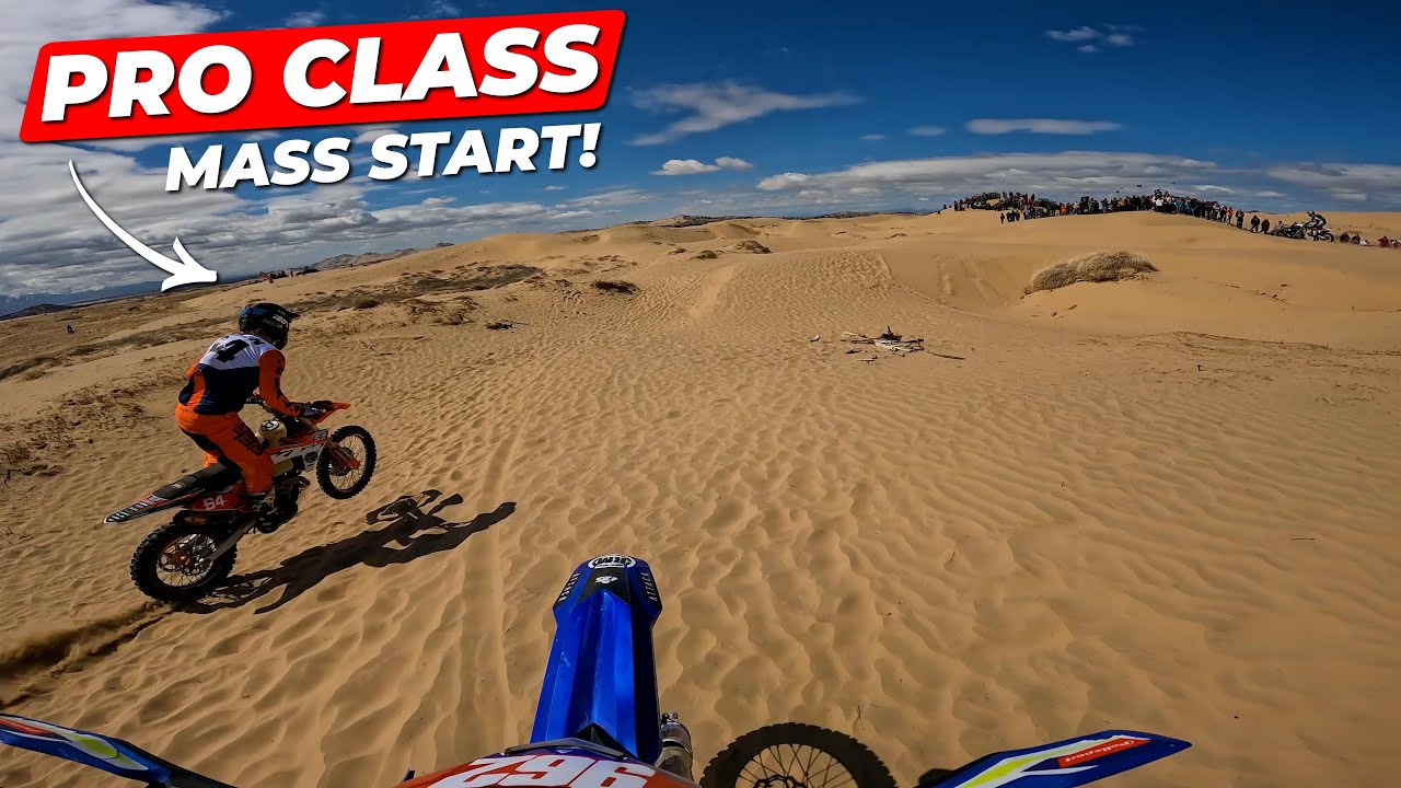 Shredding The Dunes On A 2-Stroke! | On Board With Josh Knight 2023 Sage Riders NHHA