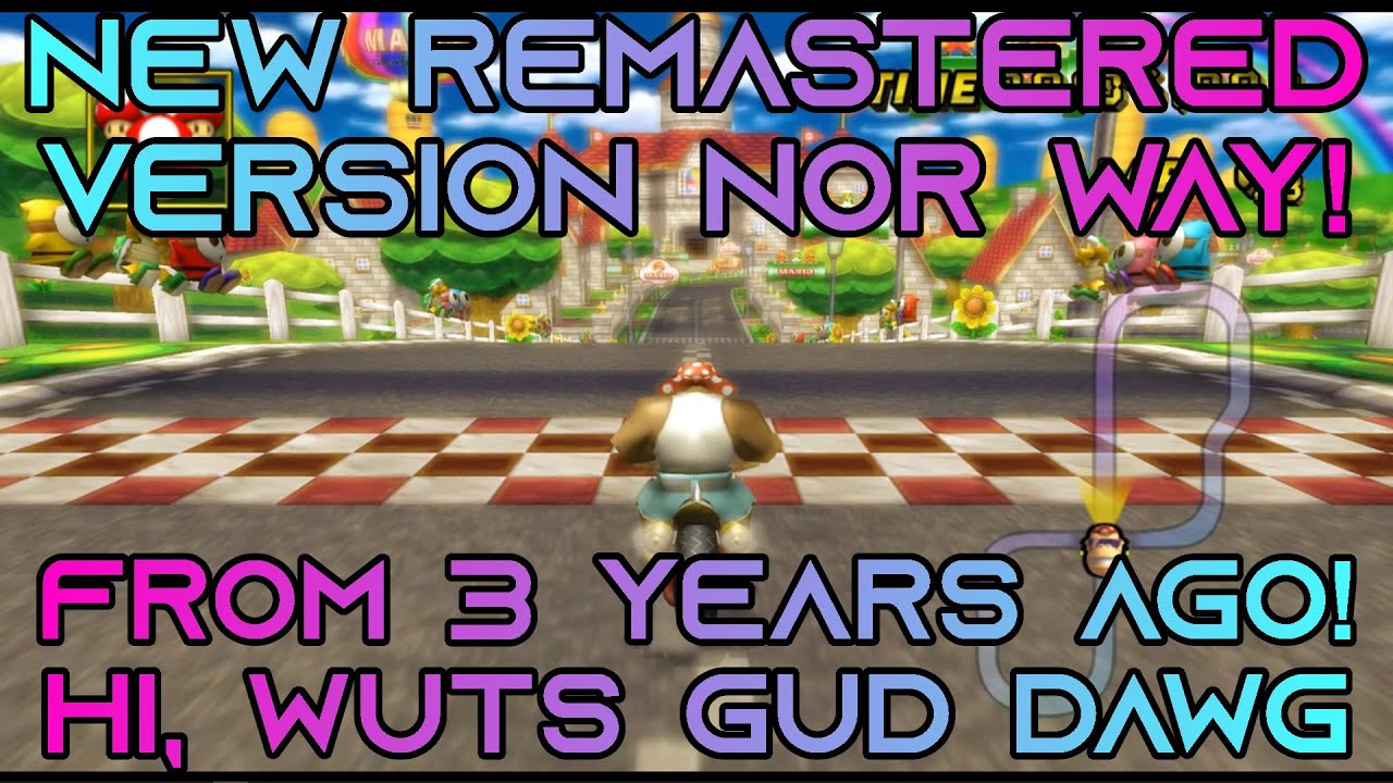 [Mario Kart Wii] Cyan/Magenta Common.szs (Remastered)