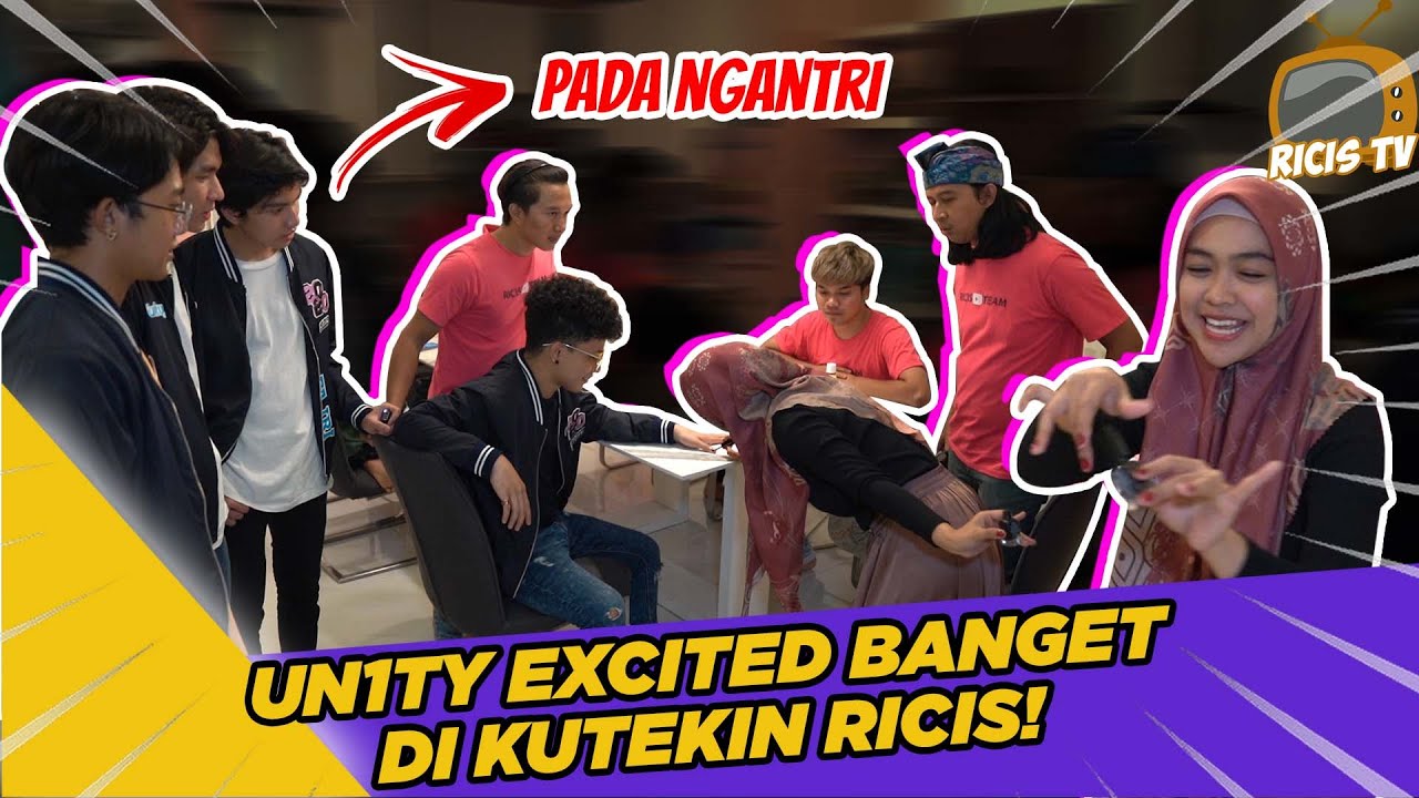 RICIS MAIN SALON-SALONAN BARENG UN1TY‼️ MEREKA SENENG BANGET DIKUTEKIN🤣 || 