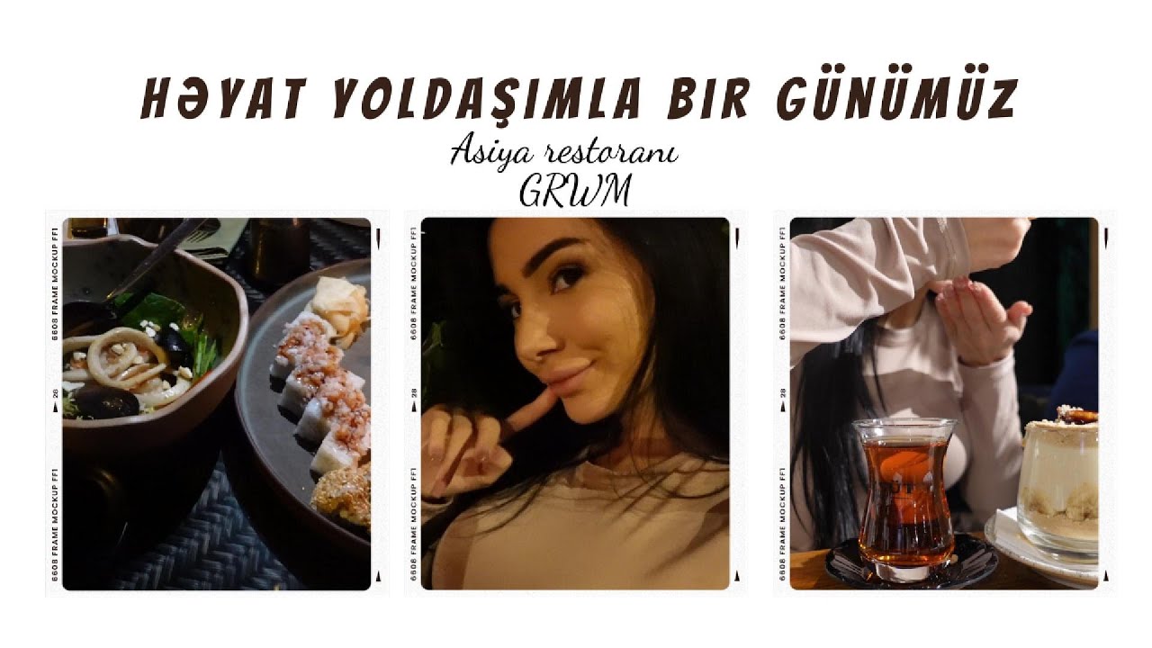 Heyat yoldashimla bir gunumuz (Get Ready With Me) | Gundəlik VLOG #8